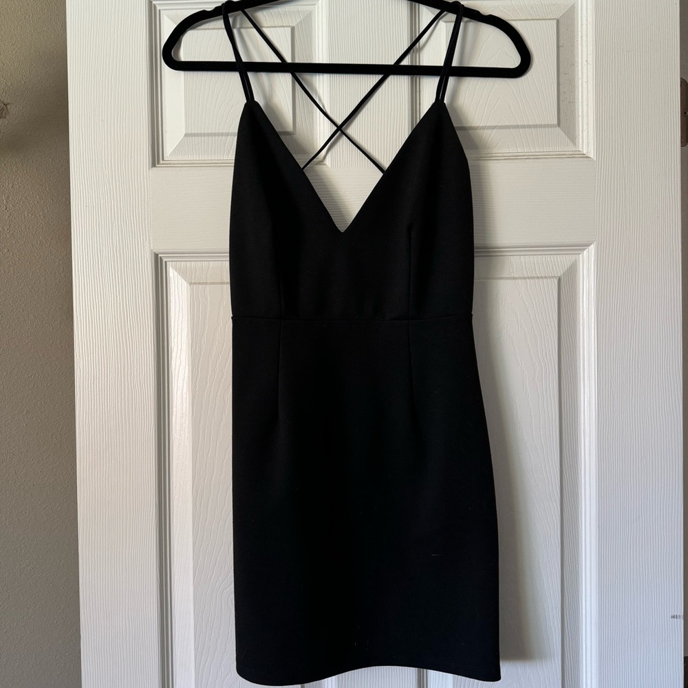 Black Mini Cocktail Dress